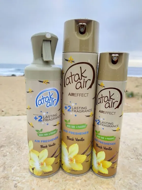 معطرات Atak برائحة الفانيليا السوداء